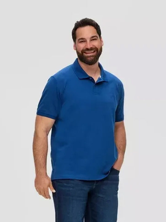 s.Oliver Polo Μπλούζα Κοντομάνικη Royal Blue