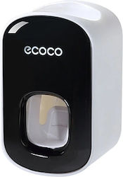 Ecoco Baza de susținere a periuței de dinți Plastic Neagră