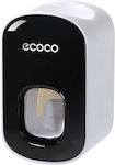 Ecoco Baza de susținere a periuței de dinți Plastic Neagră