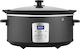ECG Slow Cooker 270W with Capacity 6.5L Grey