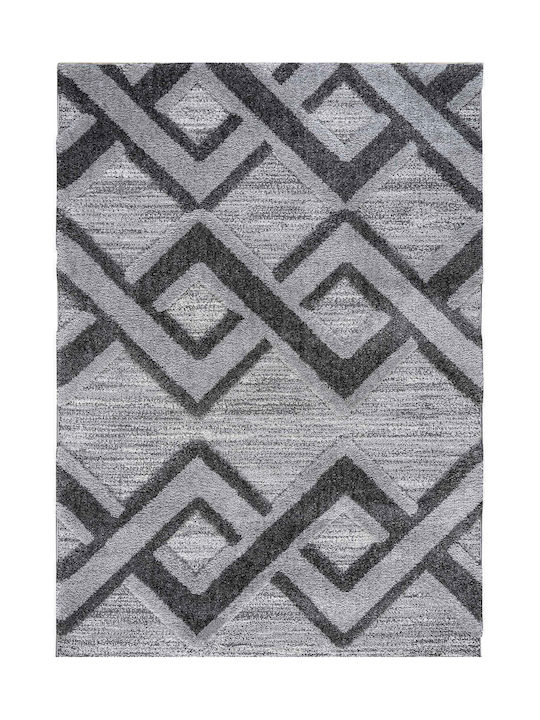 Madi Rug Round Gray