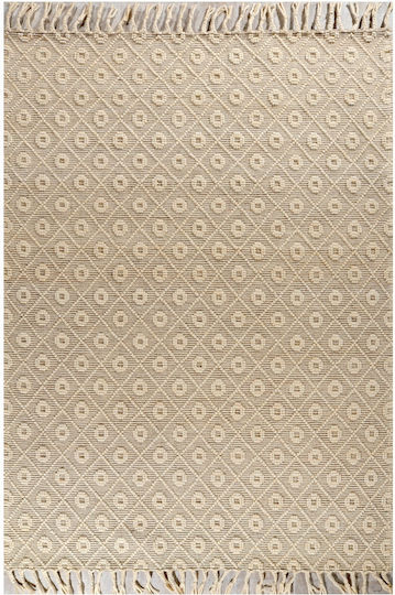Tzikas Carpets Nomad 55156-060 Ръчно изработен Вълна с крошки Бежов Tzikas Carpets Nomad 55156-060 Ръчно изработен Вълна с крошки Бежов