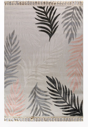 Tzikas Carpets Set Timp de vară Covoare pentru dormitor Roz 61225-ΡΟΖ 3buc