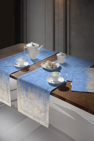 Saint Clair Ράνερ 2040 Αλέκιαστο Blue Jean 40x160εκ.