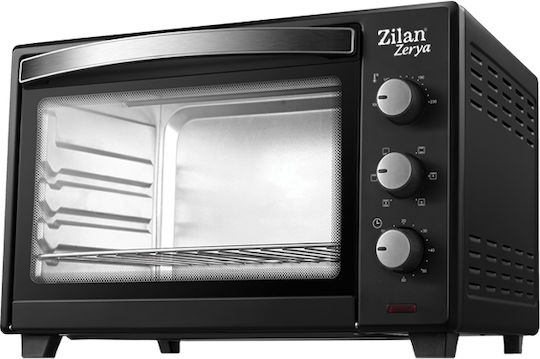 Zilan Cuptor electric 45lt Fara arzatoare Negru