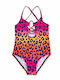 Nath Kids Costum de baie pentru copii Întreg Leopard-Degrade-Fux