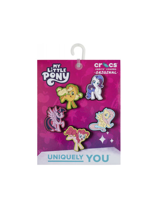 Pantofi Crocs Jibbitz My Little Pony Pachet de 5 pantofi Crocs Jibbitz My Little Pony