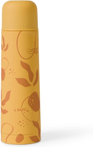 Saro Leaves Baby Thermoskanne für Flüssigkeiten & Speisen Edelstahl 500ml