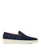 Herren Mokassins in Blau Farbe