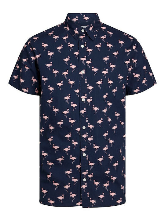 Jack & Jones Copii Cămașă Cu mânecă scurtă Roșu...