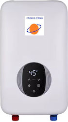 Cronus O' Ring C70-W Wall Mounted Inverter Electric Single-Phase Instant Water Heater for Central Installation 7kW Cronus O' Ring C70-W Wall Mounted Inverter Electric Single-Phase Instant Water Heater for Central Installation 7kW