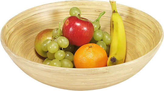 Kesper Obstschale aus Bambus Braun 25x8cm