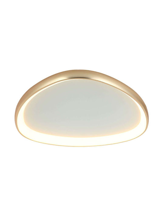 Zambelis Lights Deckenleuchte 80cm Gelb mit Integrierter LED