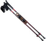 Hi-Tec Telescopic Trekking Pole Black