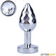 LateToBed Anal Plug Klein Silber 7,5cm