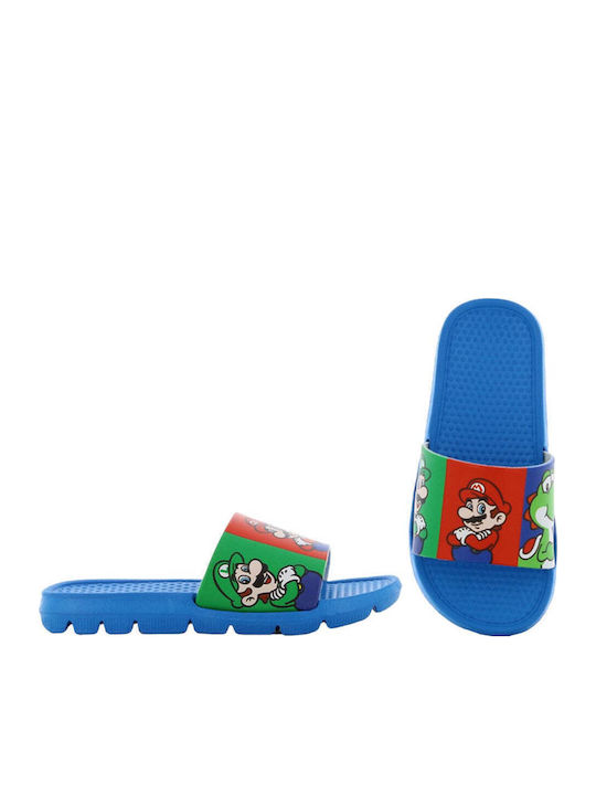 Kids' Sandals Blue Super Mario