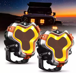 NovSight LED BMW Series 3 90W 7.62cm 1pcs