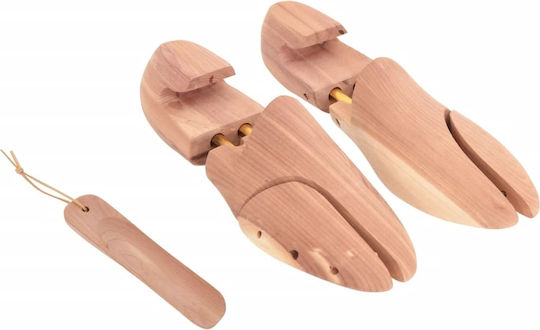 Vidaxl Schuhspanner Größe EU 38-39 Massives Zedernholz