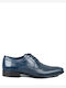 Damiani Leder Herrenschuhe Blue