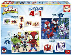 Kids Puzzle Superpack 4 1 for 3++ Years Educa