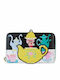 Loungefly Alice Kids Wallet with Zipper Disney Alice In Wonderland Unbirthday Zip Around