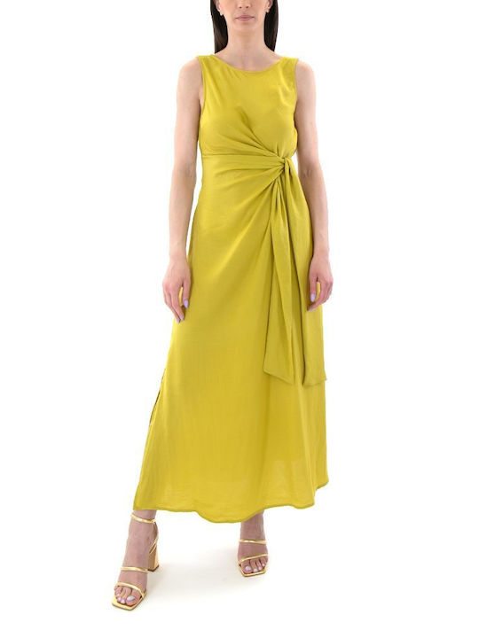 Moutaki Maxi Dress Wrap Yellow