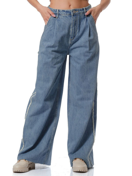 Blue Jeans Pants Bell Blue