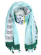 MI-TU Exclusive Women's Scarf Green