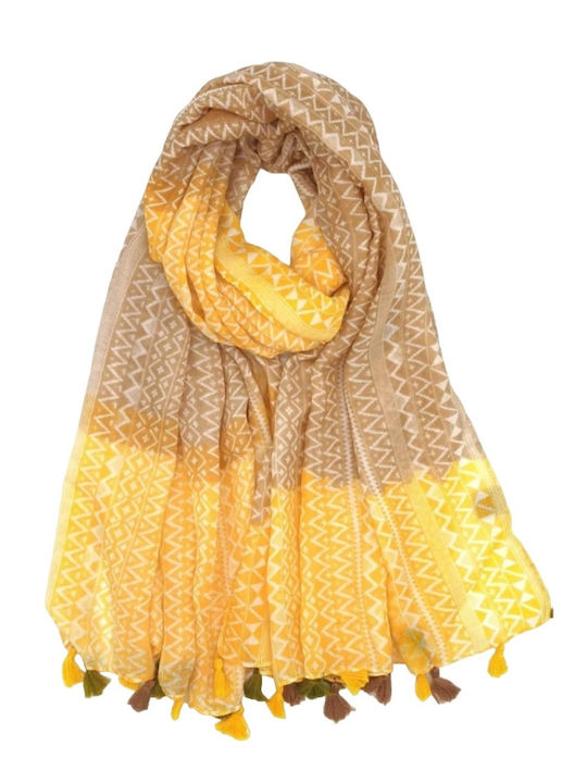 MI-TU Exclusive Women's Scarf Yellow