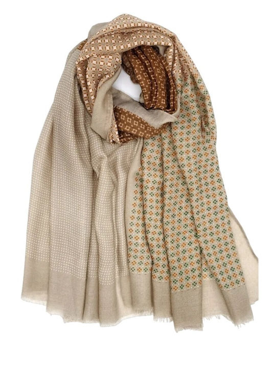 MI-TU Exclusive Women's Scarf Beige