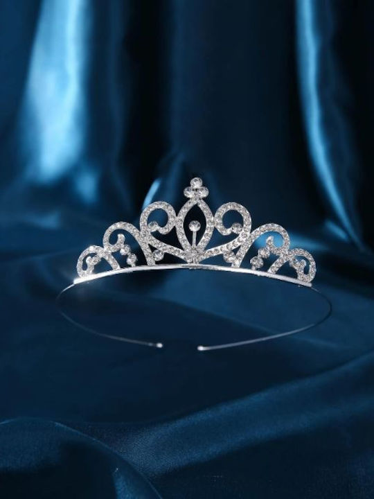 Tiara de mireasă cu pietre strălucitoare 1152