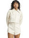 Originals Women's Short Lifestyle Jacket for Winter Beige