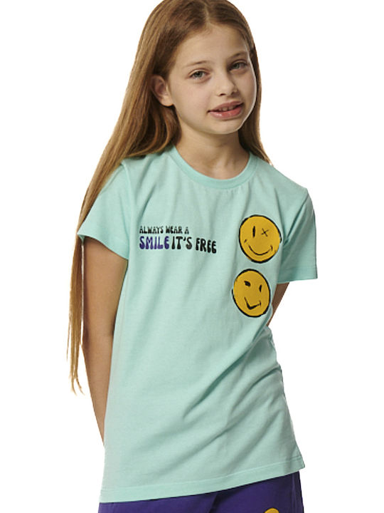 Body Action Kids' T-shirt Turquoise