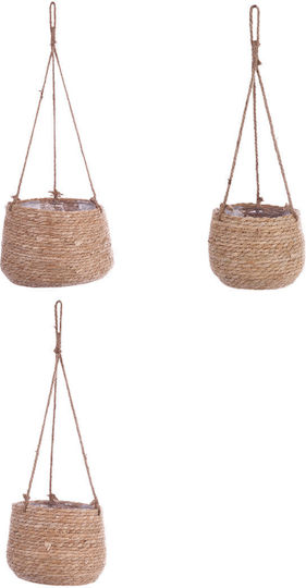 Arpimex Srl Plant Pot Wicker Beige