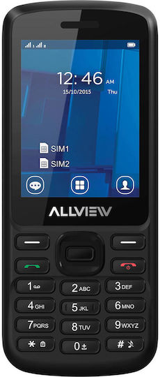 Allview M9 Join Dual Sloturi SIM (64/128MB) Telefon cu Butoane Culoare Negru