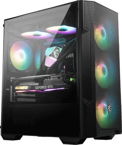 Vengeance Arkham-Z16 MSI Edition Gaming Desktop PC (Ryzen 7-7700/32GB DDR5/1TB SSD/GeForce RTX 4060/No OS)