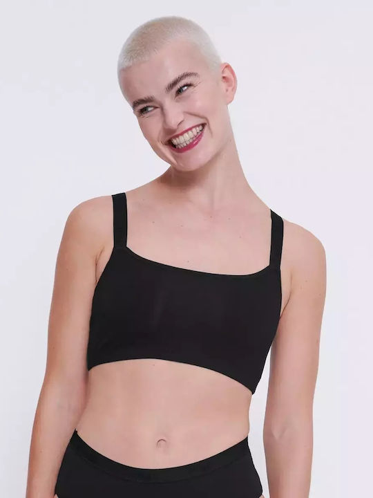 Sloggi Women's Bra without Padding Black