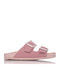 Flache Sandalen für Damen Anatomisch in Rosa Farbe