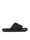 Twins Leather Women's Flat Sandals in Black Color