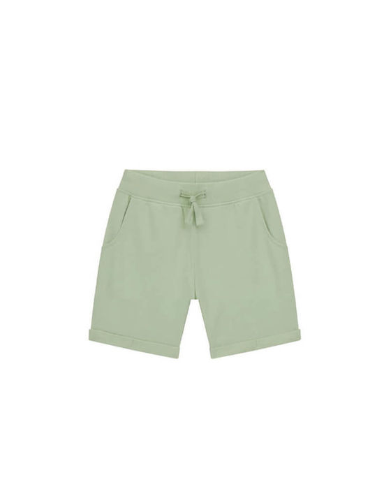 Guess Kids Shorts/Bermuda Fabric Φούτερ Mint