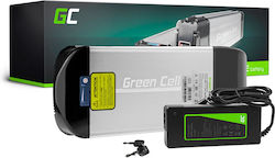 Green Cell E-bike Battery Charger 36v 15ah 540wh Li-ion 5.5x2.1mm