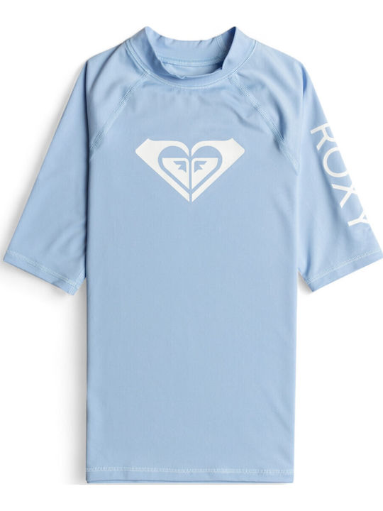Roxy Wholehearted Kinder Badeanzug Rashguard Blau