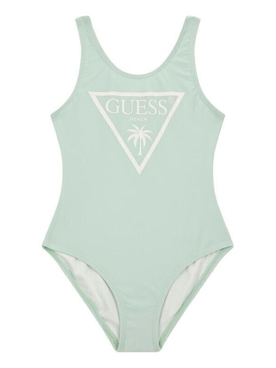 Guess Kids Swimwear One-Piece Green