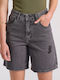 Women's Bermuda Shorts Jean Gray