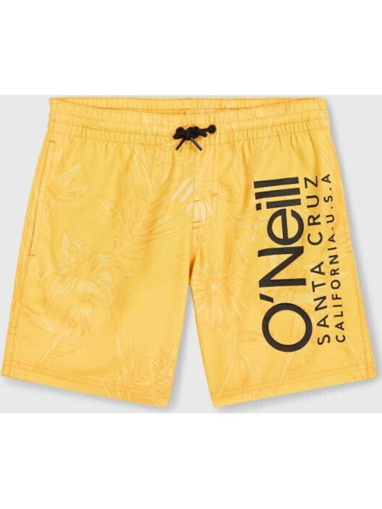 O'Neill Cali Floral Kids Swimwear Swim Shorts Yellow