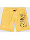 O'Neill Cali Floral Kids Swimwear Swim Shorts Yellow
