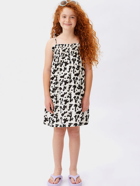 Children's Dress Sleeveless Ecru