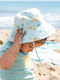 Saro Kids' Hat Fabric Sunscreen Light Blue