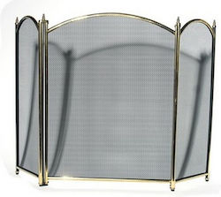 MSA 16200 Μεταλλικό Προστατευτικό Τζακιού 89x63.5cm Μπρούτζινο