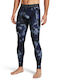 Under Armour Hg Armour Printed Pantaloni termici pentru barbati Albastru